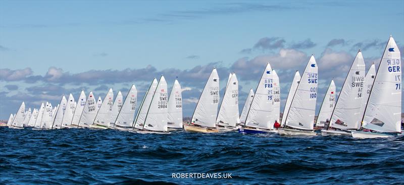 OK Dinghy World Championship, Marstrand, Sweden photo copyright Robert Deaves taken at  and featuring the OK class
