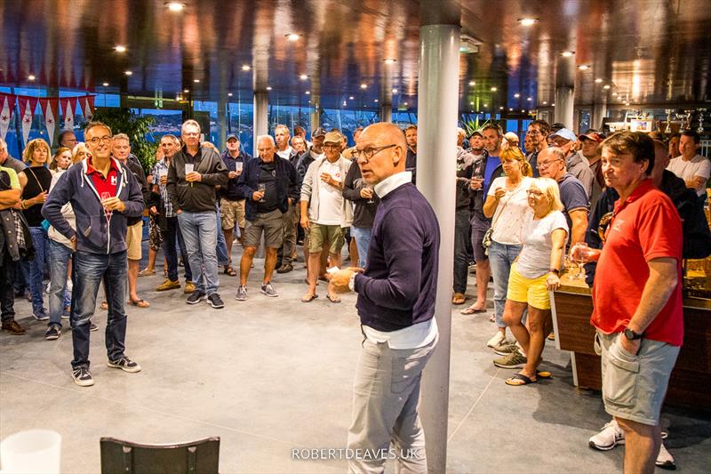 OK Dinghy Europeans in Bandol - Opening ceremony - photo © Robert Deaves / www.robertdeaves.uk