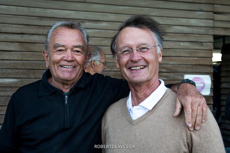 Daniel Dahon and Michael Nissen photo copyright Robert Deaves / www.robertdeaves.uk taken at Société Nautique de Bandol and featuring the OK class