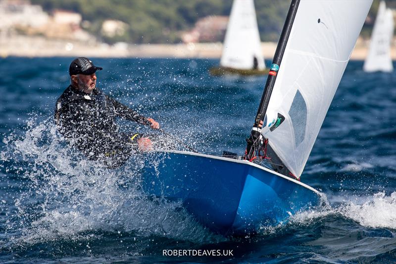 World No. 2 Greg Wilcox photo copyright Robert Deaves taken at  and featuring the OK class