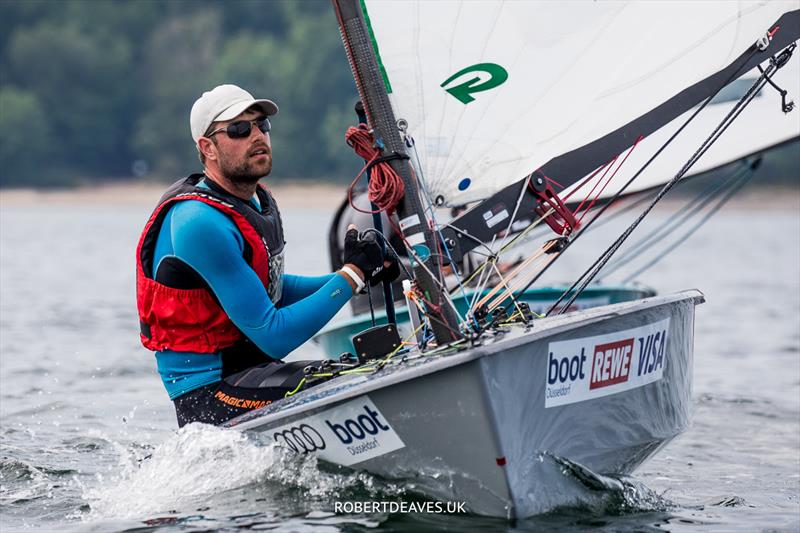 Mads Hansen, DEN on day 3 at Kieler Woche 2023 - photo © Robert Deaves / www.robertdeaves.uk