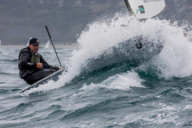 OK Dinghy World Championship, Lyme Regis, UK - photo © Robert Deaves