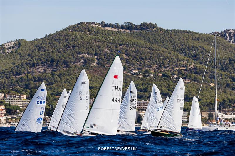 OK Dinghy Autumn Trophy in Bandol Day 4 photo copyright Robert Deaves / www.robertdeaves.uk taken at Société Nautique de Bandol and featuring the OK class