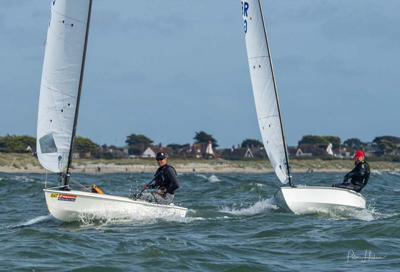 OK Dinghy Southern Area Championship at Hayling Island photo copyright Peter Hickson taken at Hayling Island Sailing Club and featuring the OK class