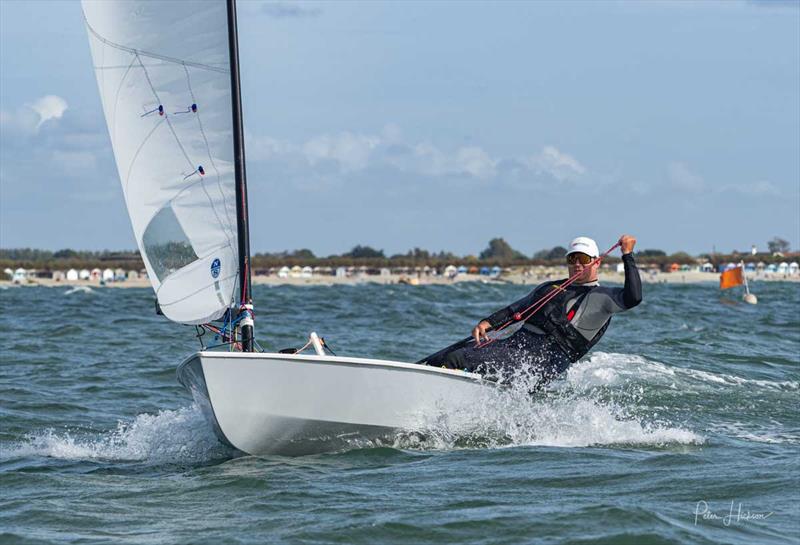 OK Dinghy Southern Area Championship at Hayling Island photo copyright Peter Hickson taken at Hayling Island Sailing Club and featuring the OK class