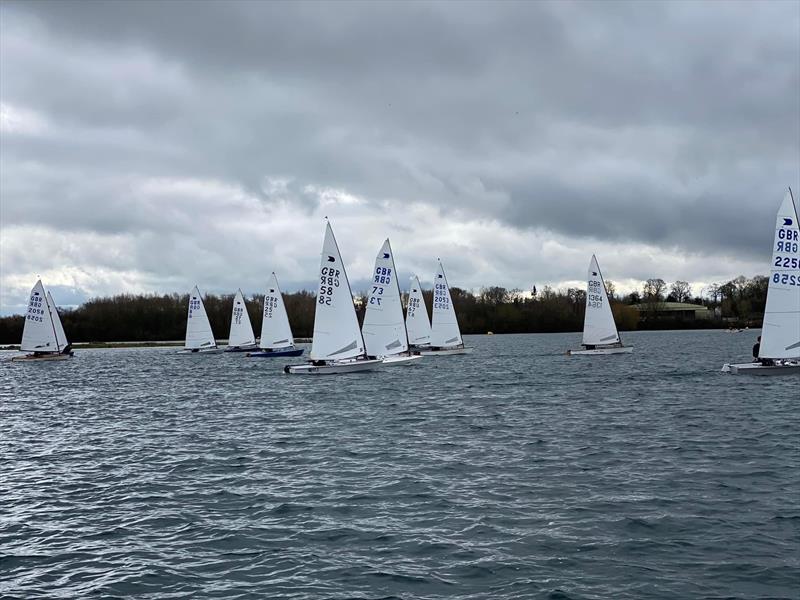 OK Sprint Races at Burghfield - photo © Peter Blackman / Burghfield SC