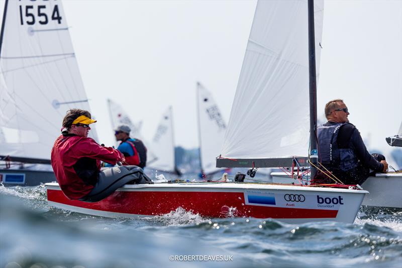 Antje Muller, NZL - 2024 Kieler Woche photo copyright Robert Deaves taken at Kieler Yacht Club and featuring the OK class