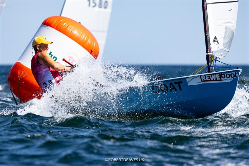 Ben Flower, CAN - OK Dinghy class at Kieler Woche - photo © Robert Deaves