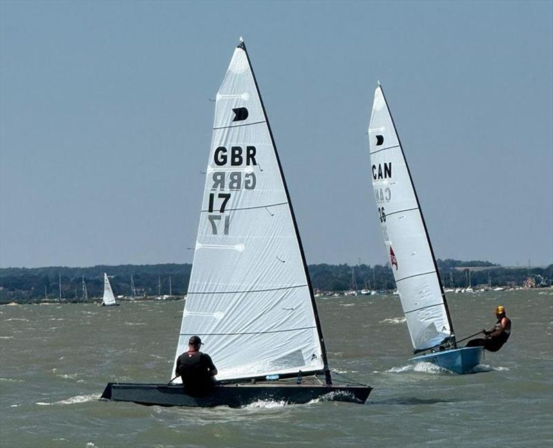 OK Nationals at Dabchicks photo copyright Charlton Timms taken at Dabchicks Sailing Club and featuring the OK class