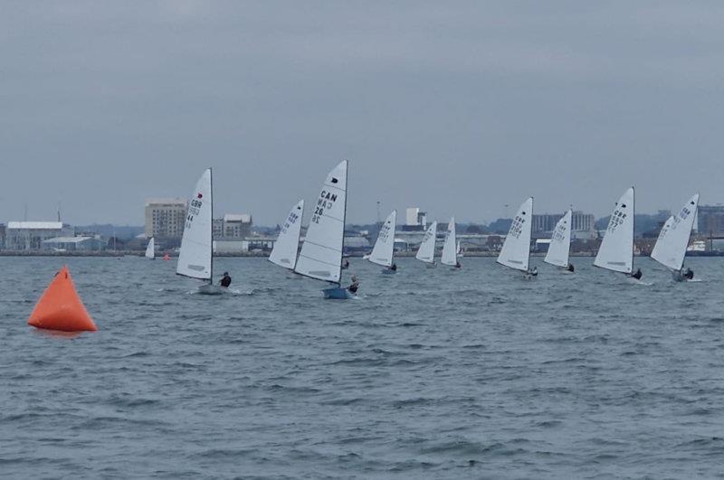 OK P&B Southern Championship at Poole photo copyright Jackie Hale taken at Poole Yacht Club and featuring the OK class