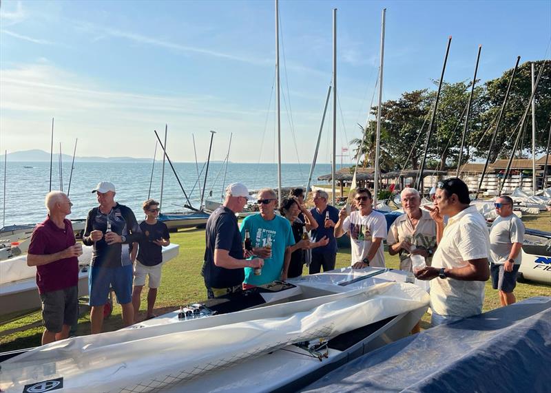 OK Dinghy Thailand Nationals 2026 photo copyright Thai OK Dinghy Assoc taken at Royal Varuna Yacht Club and featuring the OK class