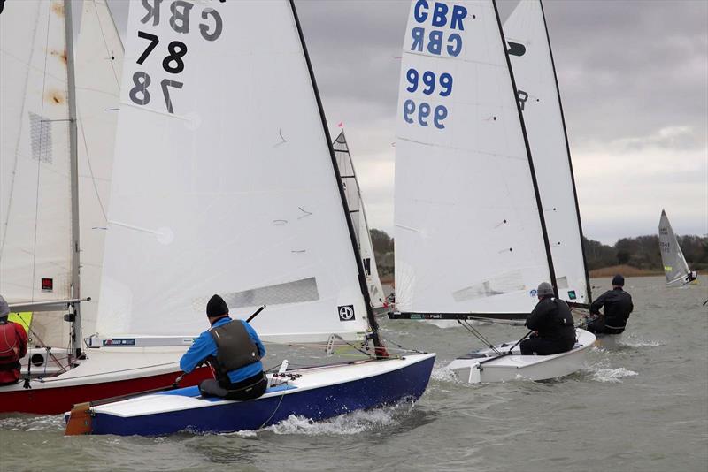 OK class at the Easter Egg Regatta at Waldringfield - photo © Alexis Smith