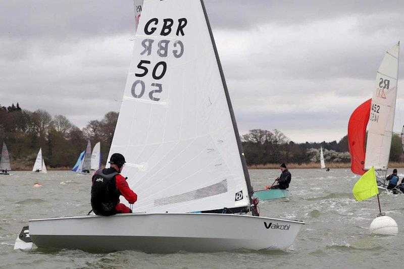 Clive Quantrill - OK class at the Easter Egg Regatta at Waldringfield - photo © Alexis Smith