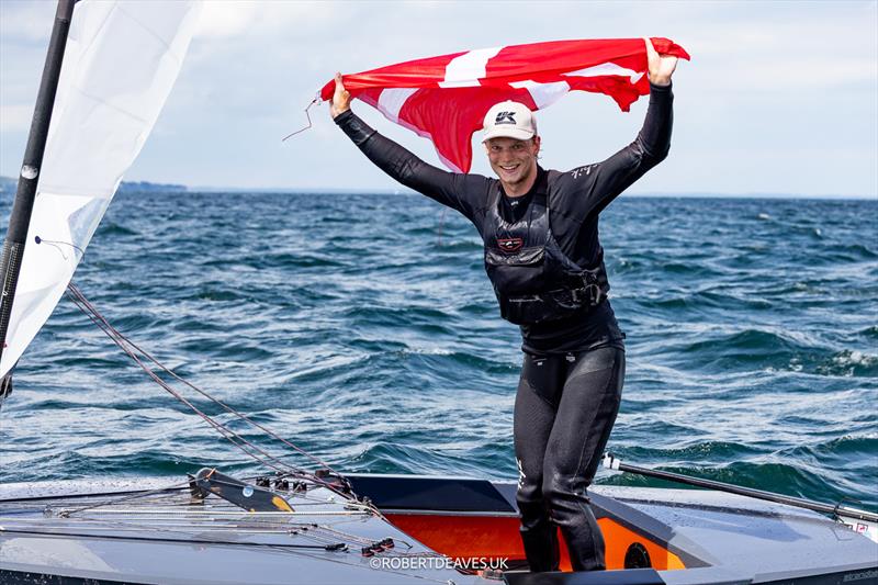 Johan Schubert, DEN - OK Dinghy World Championship 2026 photo copyright Robert Deaves taken at Royal Danish Yacht Club and featuring the OK class