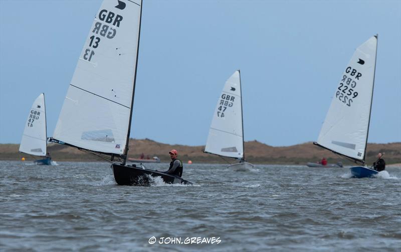 OK Dinghy Vaikobi Travellers Series and Richard Mason Trophy at Overy Staithe photo copyright John Greaves taken at Overy Staithe Sailing Club and featuring the OK class