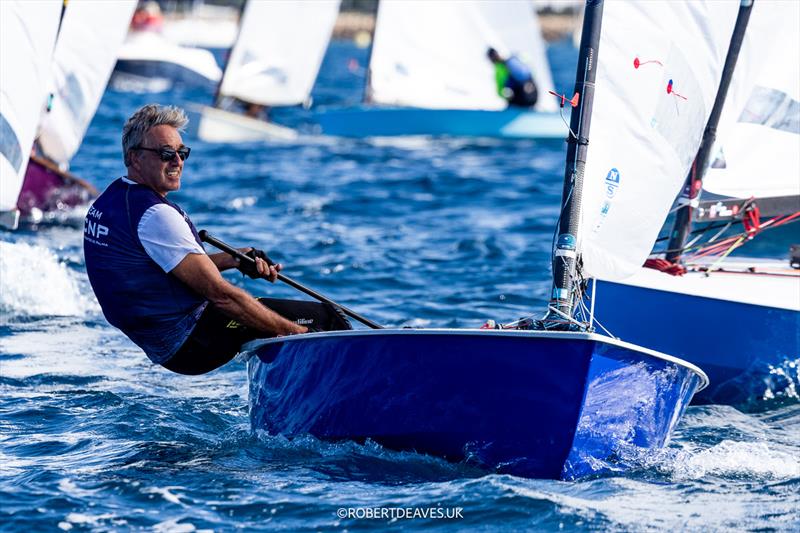Rafael Bestard, ESP - 2026 OK Dinghy Autumn Trophy - Day 3 photo copyright Robert Deaves taken at Société Nautique de Bandol and featuring the OK class