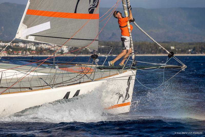 Sec Hayai - Globe 40 Leg 3 start - Port Louis (ile Maurice) - September 11, 2022 photo copyright www.jmliot.com taken at Royal New Zealand Yacht Squadron and featuring the Open 40 class