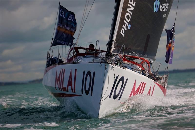 Milai - Open 40 - Globe 40 Leg 3 Finish - Auckland stopover - October 2022 - photo © Globe 40