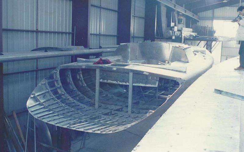 Class50 Tagaora buit at Alumarine shipyard in 1990 - photo © Amaury de Jamblinne