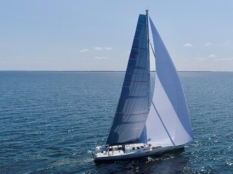 Ronnie Simpson and the Open 50 Sparrow complete 2,000 mile qualification sail to qualify for Global Solo Challenge race photo copyright Ronnie Simpson taken at  and featuring the Open 50 class