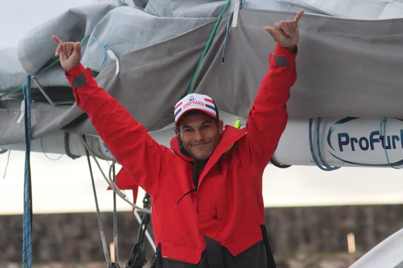 Ronnie Simpson - Shipyard Brewing - Global Solo Challenge 2023 photo copyright GSC / Pep Portas taken at  and featuring the Open 50 class