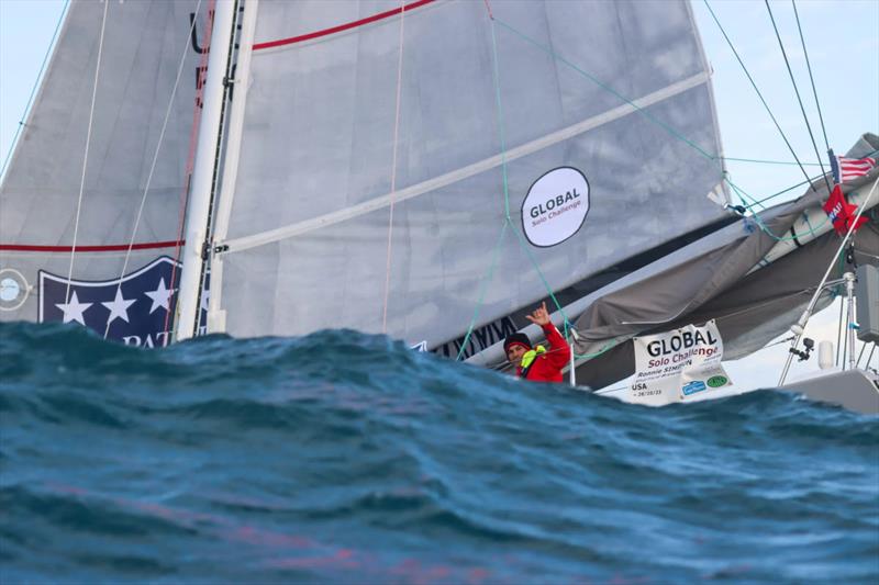 Ronnie Simpson Open 50' Shipyard Brewing - Global Solo Challenge 2023 photo copyright Pep Portas taken at  and featuring the Open 50 class