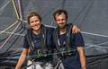 Clarisse Crémer and Alan Roberts - L'Occitane Sailing Team