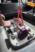 Molabo and Team Malizia IMOCA 48 volt hybrid propulsion system installation
