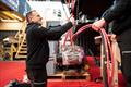 Molabo and Team Malizia IMOCA 48 volt hybrid propulsion system installation