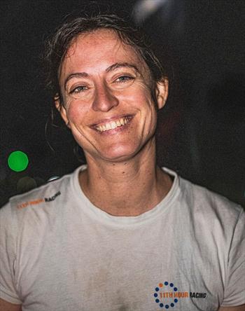Justine Mettraux - 11th Hour Racing Team takes third place on leg 3 of the The Ocean Race 2022-23 © Harry KH / 11th Hour Racing