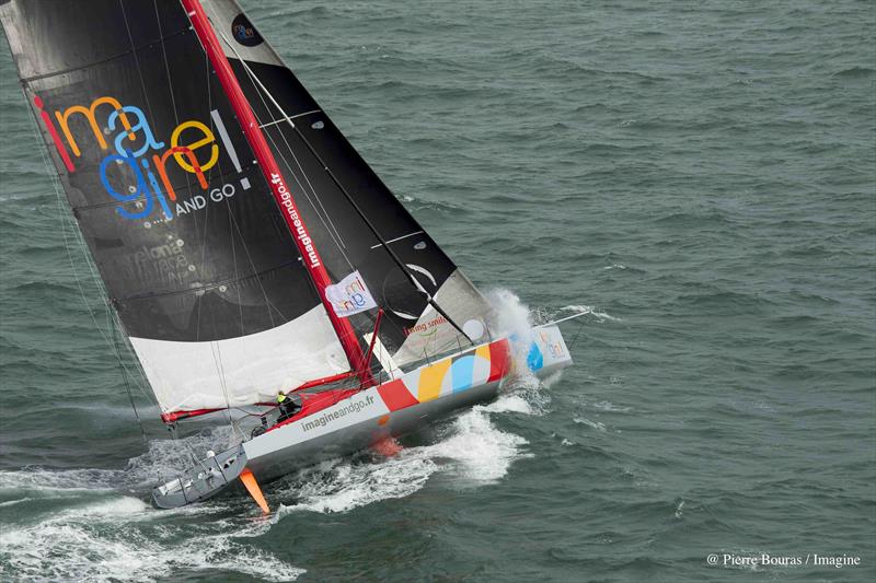 imagineandgo.fr in La Route du Rhum photo copyright Pierre Bouras / Imagine taken at  and featuring the IMOCA class