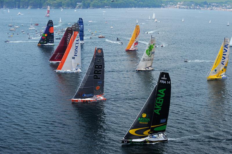 Plymouth will host the start of the 2016 Transat race photo copyright Vincent Curutchet / DPPI taken at  and featuring the IMOCA class