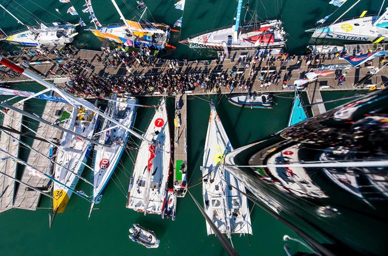 Huge crowds in Les Sables d'Olonne ahead of the Vendée Globe 2016/17  - photo © Vincent Curutchet /  DPPI / Vendee Globe