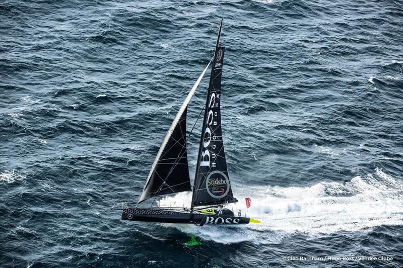 Alex Thomson (GBR) on Hugo Boss in the 8th Vendée Globe - photo © Cleo Barnham / Hugo Boss / Vendee Globe