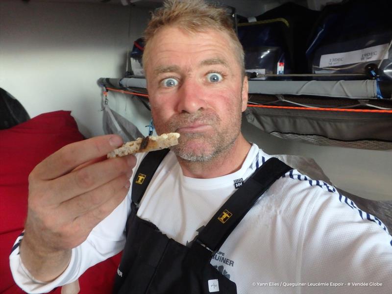 Yann Elies on Queguiner - Leucemie Espoir on day 4 of the Vendée Globe - photo © Yann Elies