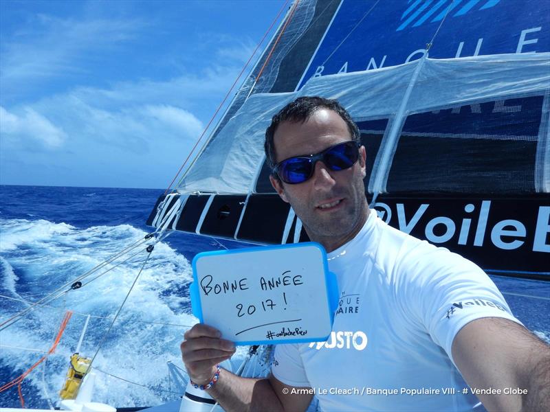 Armel Le Cleac'h on Banque Populaire VIII during the Vendée Globe - photo © Armel Le Cleac'h / Banque Populaire VIII / Vendee Globe