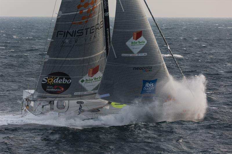 Jean Le Cam finishes 6th in the Vendée Globe 2016-17 photo copyright Jean Marie Liot / DPPI / Vendee Globe taken at  and featuring the IMOCA class