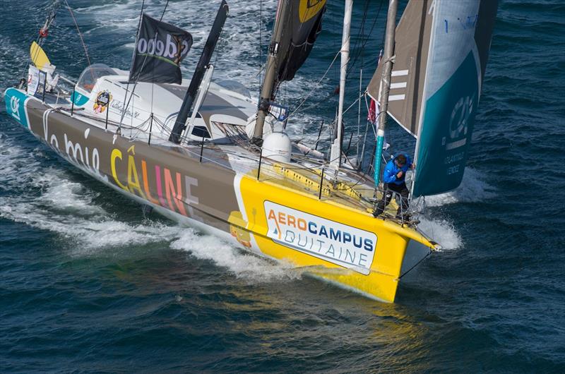 Arnaud Boissières is set to finish the Vendée Globe or Friday morning photo copyright Olivier Blanchet / DPPI / Vendee Globe taken at  and featuring the IMOCA class