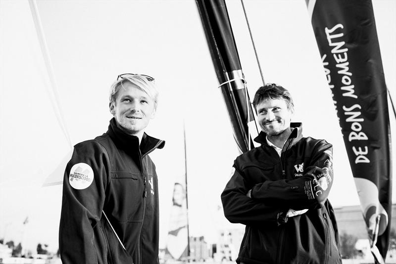 IMOCA finishers in the Transat Jacques Vabre 2017 photo copyright TJV taken at  and featuring the IMOCA class