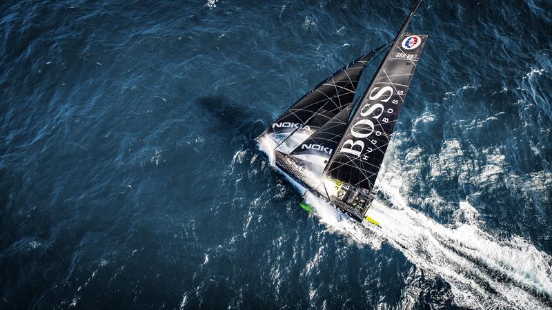 British Skipper Alex Thomson breaks 24 hour distance record - photo © Alex Thomson Racing