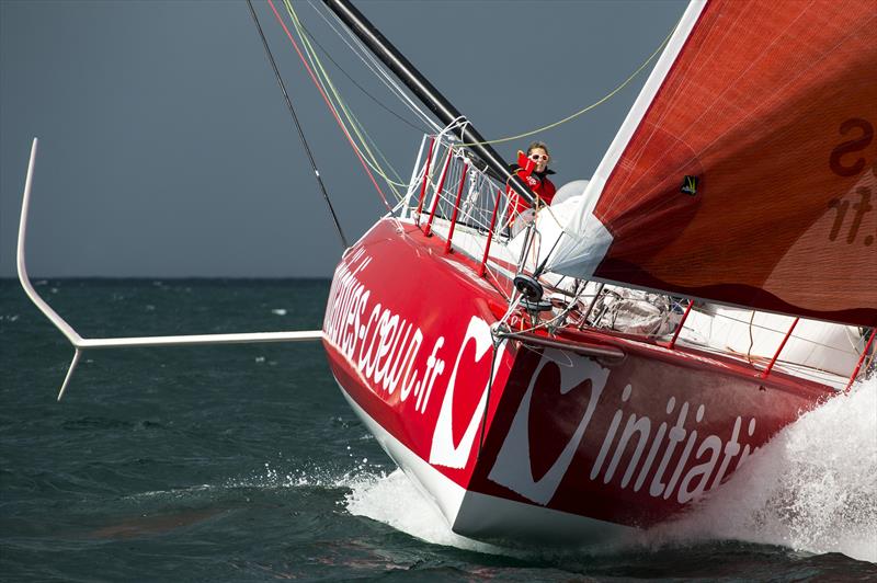 Initiatives Coeur Route de Rhum - September 2018  photo copyright Vincent Curutchet taken at  and featuring the IMOCA class