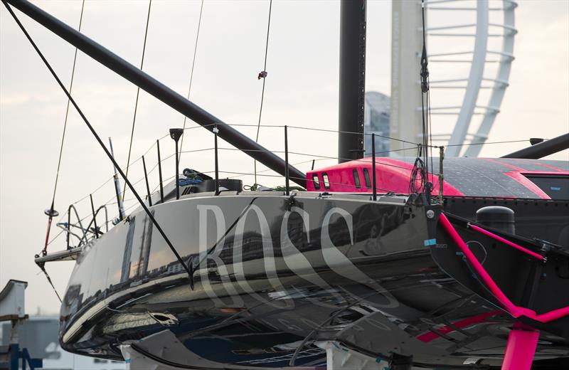 The radical new Hugo Boss IMOCA 60 aimed at winning the Vendee Globe photo copyright Lloyd Images taken at  and featuring the IMOCA class