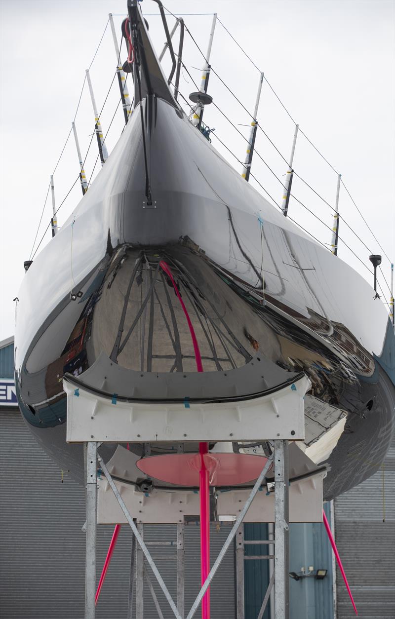 The radical new Hugo Boss IMOCA 60 aimed at winning the 2020-21 Vendée Globe round-the-world race photo copyright Lloyd Images taken at  and featuring the IMOCA class