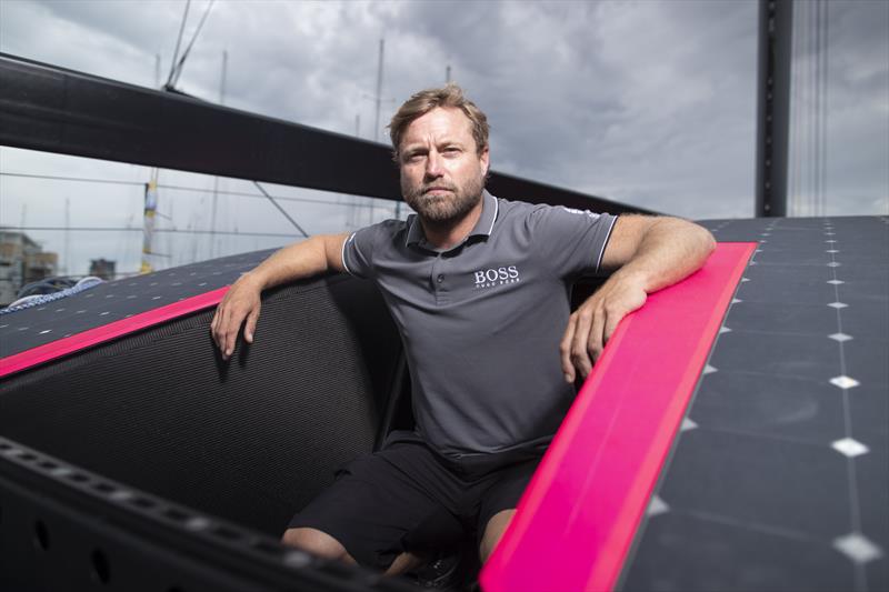 The radical new Hugo Boss IMOCA 60 aimed at winning the Vendee Globe - photo © Lloyd Images