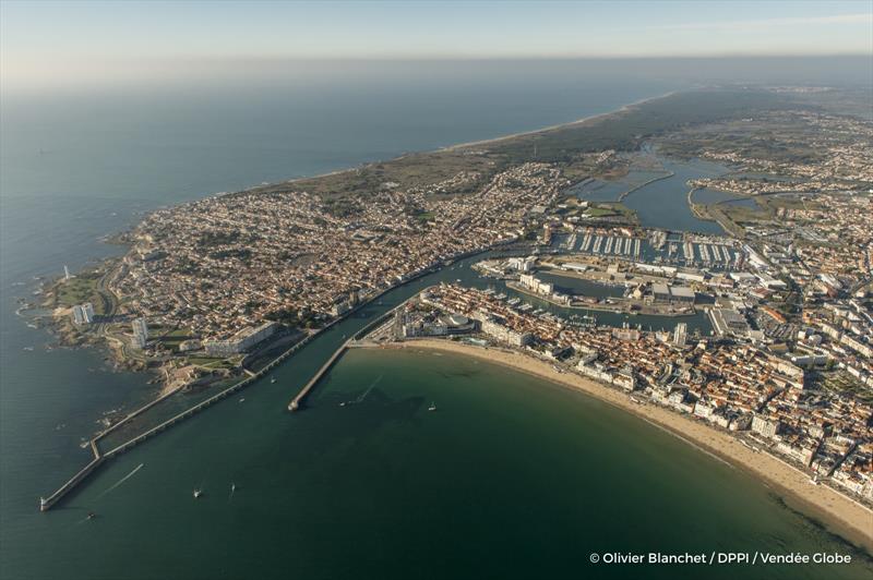 Les Sables d'Olonne photo copyright Olivier Blanchet / DPPI / Vendee Globe taken at  and featuring the IMOCA class