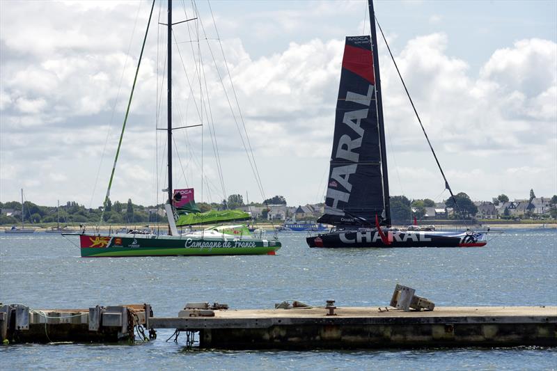 Sailors prepare on the eve of the Vendée-Arctique-Les Sables d'Olonne - photo © François Van Meleghem
