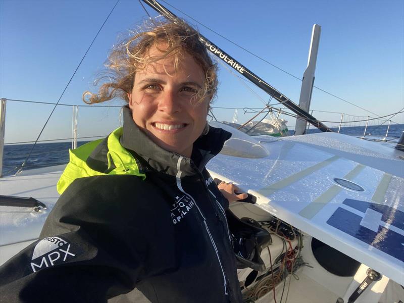 Onboard during the Vendée-Arctique-Les Sables d'Olonne Race photo copyright IMOCA taken at  and featuring the IMOCA class