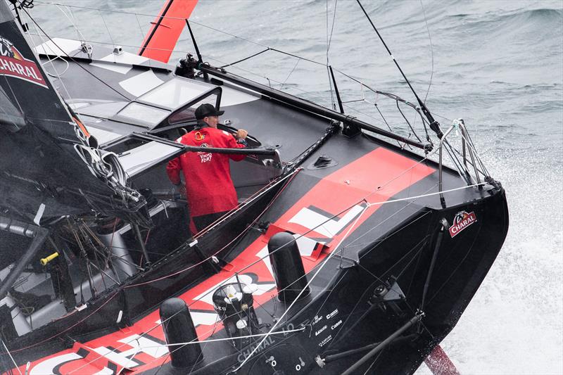 Charal during the Vendée-Arctique-Les Sables d'Olonne Race photo copyright Eloi Stichelbaut - polaRYSE / IMOCA taken at  and featuring the IMOCA class