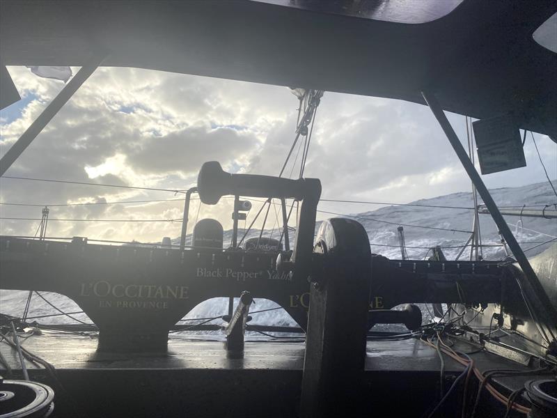 Onboard during the Vendée-Arctique-Les Sables d'Olonne Race - photo © IMOCA