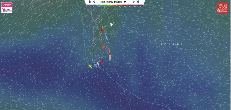 Vendée-Arctique-Les Sables d'Olonne Race standings - 10th July 15h00 UTC photo copyright IMOCA taken at  and featuring the IMOCA class